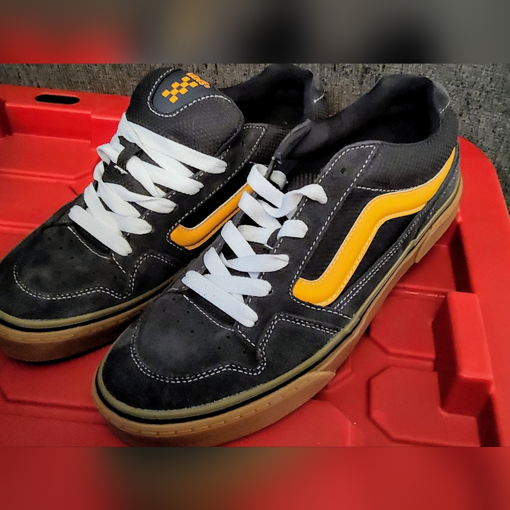 Vans mens caldrone trainers skatershoes